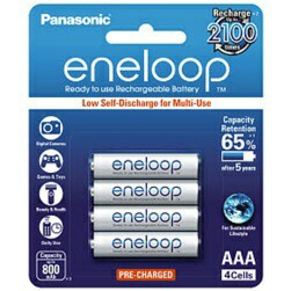 Panasonic Eneloop AAA Rechargeable Battery 800mAh