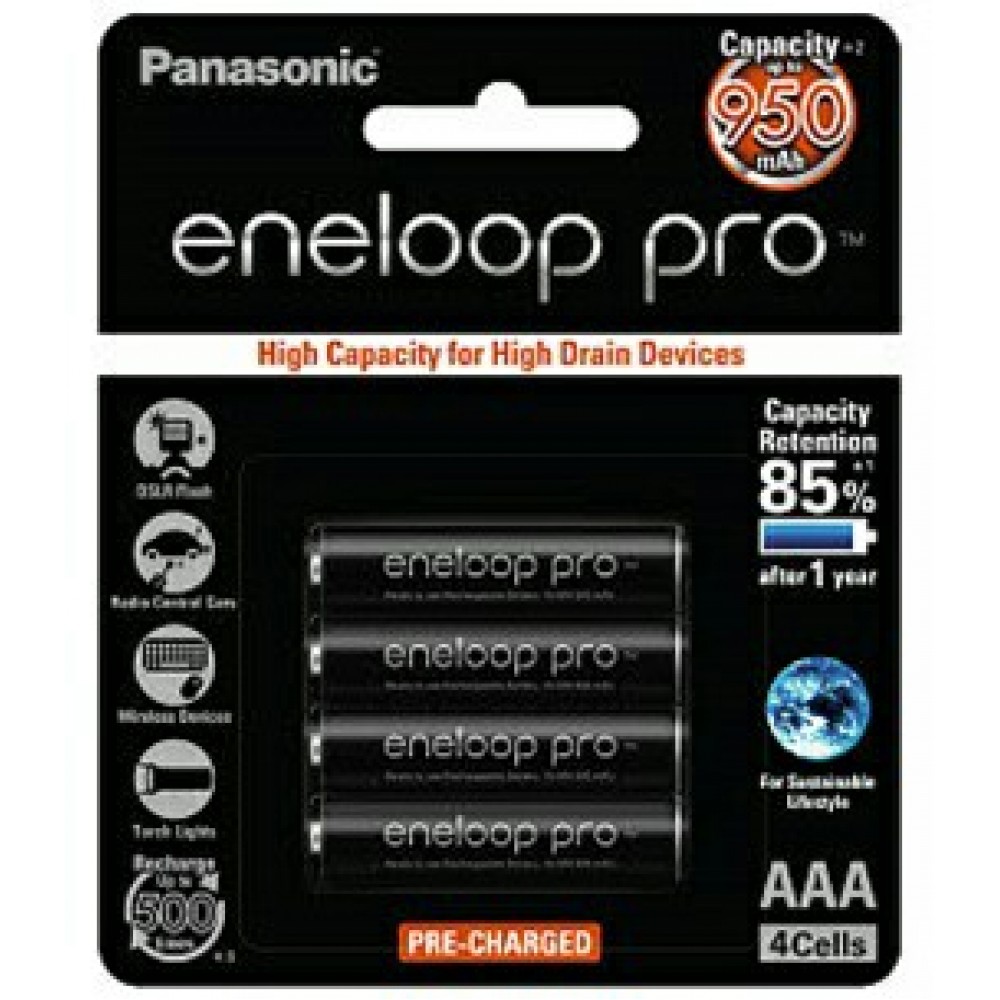 Panasonic Eneloop Pro AAA Rechargeable Battery