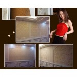 iDeco Wall Skirting Photo Frame Wainscoting/ Wainscoating/ Bingkai (6meter/Roll)