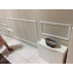 iDeco Wall Skirting/ Frame/ Wainscoting/ Wainscoating/ Bingkai (1 Roll=5 Meter)