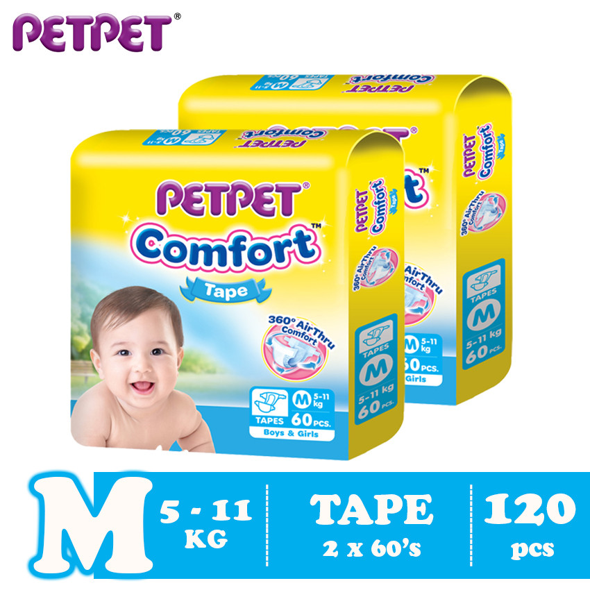 Petpet Comfort Tape Mega Pack -2 pack (M120/L100/XL80) Petpet Comfort Tape Mega Pack -2 pack (M120/L100/XL80)