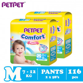 image of Petpet Comfort Pants Jumbo Pack -2 pack (M116/ L92/XL80/XXL68)