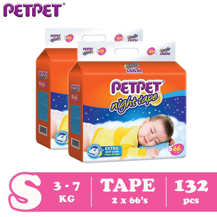Petpet Night Tape Mega Pack- 2 pack ( M132/L120 / XL100/XXL88 ) Petpet Night Tape Mega Pack- 2 pack ( M132/L120 / XL100/XXL88 )