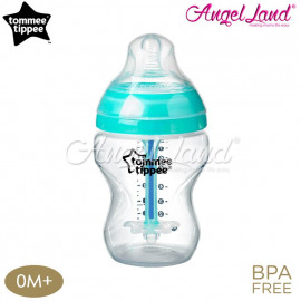 image of Tommee Tippee CTN Adcanved Anti-Colic Plus Bottle Single - 260ml