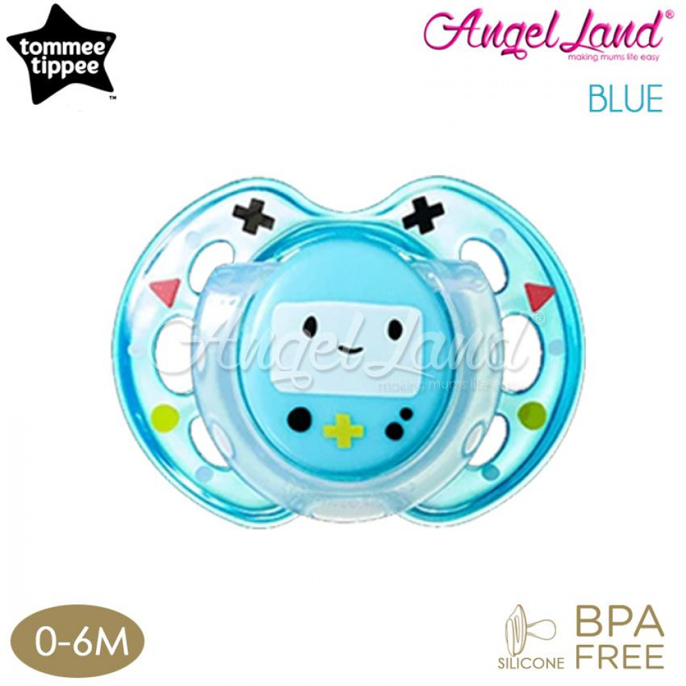 Tommee Tippee Closer to Nature Air Style Soother - 1pk (433375/38 / 433377/38) Blue - 433375/38 (0-6m) Tommee Tippee Closer to Nature Air Style Soother - 1pk (433375/38 / 433377/38) Blue - 433375/38 (0-6m)