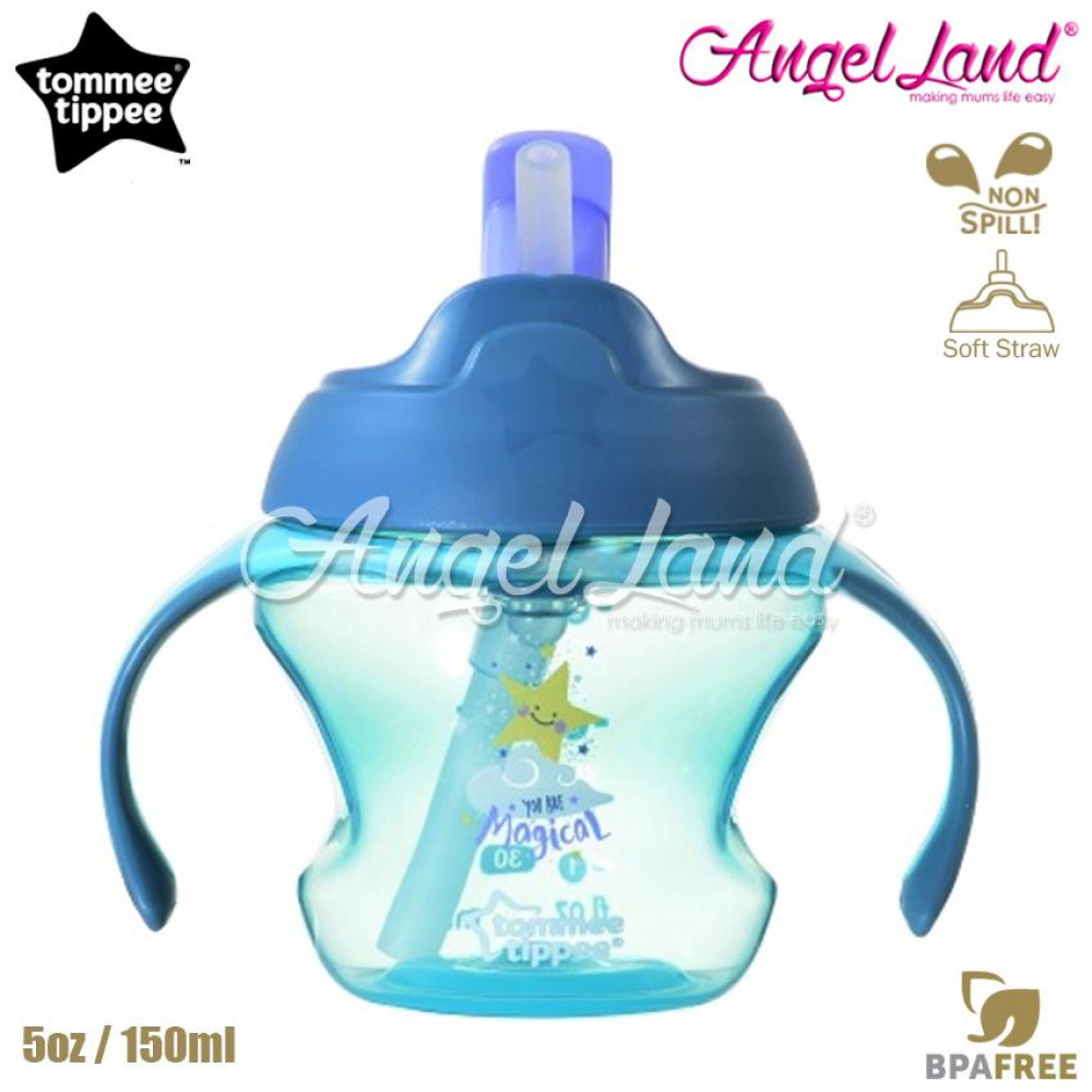Tommee Tippee First Straw Cup 5oz/150ml (9m+) Green Tommee Tippee First Straw Cup 5oz/150ml (9m+) Green