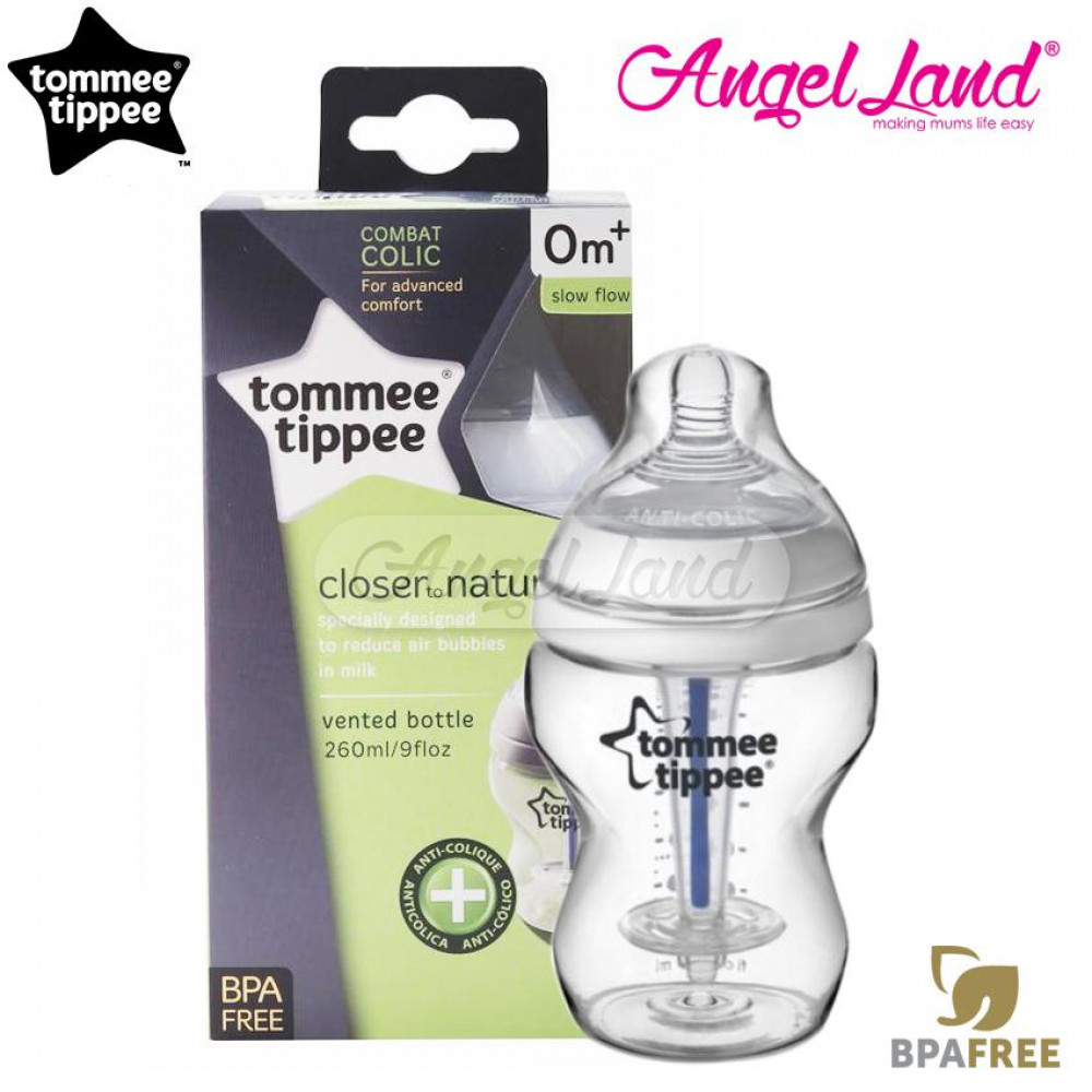Tommee Tippee Closer To Nature Anti Colic Plus Single Bottle