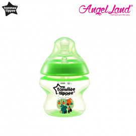 image of Tommee Tippee Closer to Nature Tinted Bottle 150ml (5oz) - Lime Green