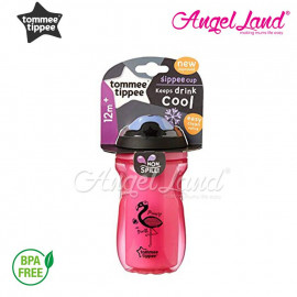 image of Tommee Tippee Active Insulated Sippee Cup 12m+ 260ml - pink - 447130/38