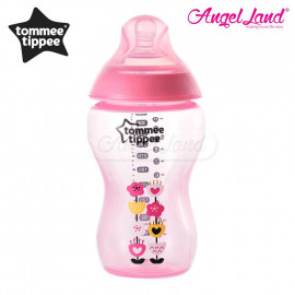 image of Tommee Tippee Closer to Nature Tinted Bottle 340ML/12OZ - pink