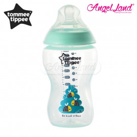 image of Tommee Tippee Closer to Nature Tinted Bottle 340ML/12OZ - Blue