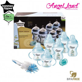 image of Tommee Tippee Closer to Nature Newborn Starter Set Blue - 423741/38