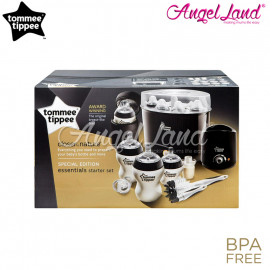 image of Tommee Tippee Special Edition Essentials Starter Kit (Black)- 423565/38