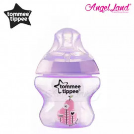 image of Tommee Tippee Closer to Nature Tinted Bottle 150ml (5oz) Purple