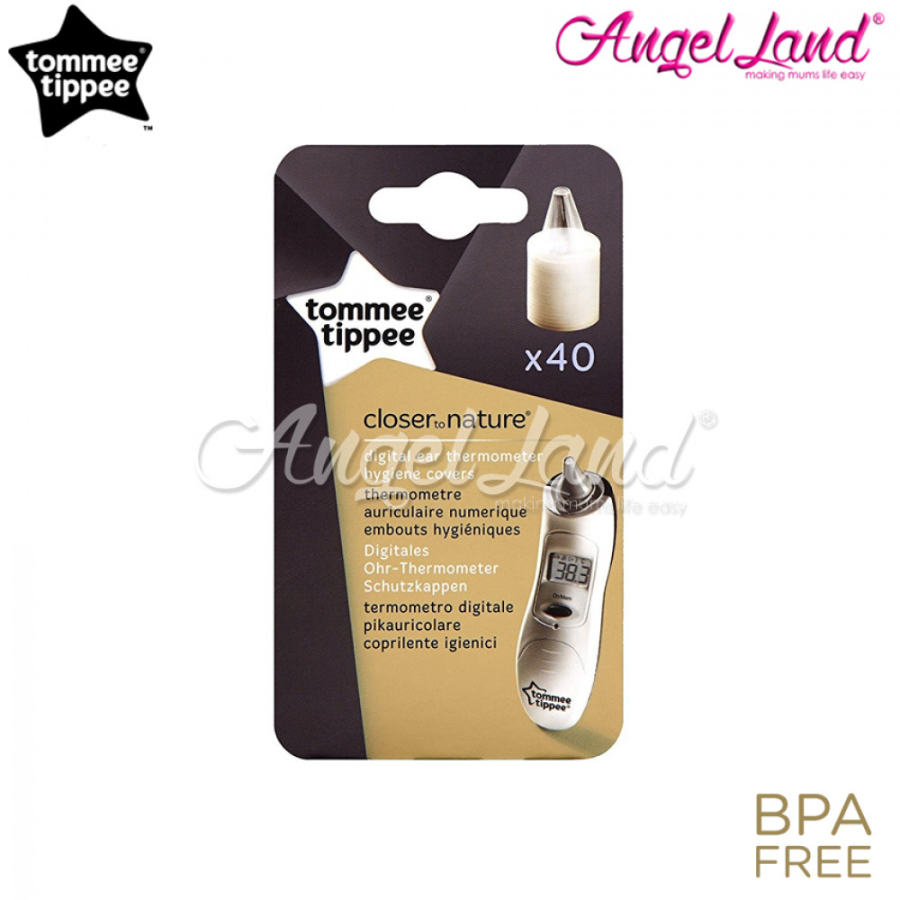 Tommee Tippee Digital Ear Thermometer Hygiene Covers 423025/38 (40pcs) Tommee Tippee Digital Ear Thermometer Hygiene Covers 423025/38 (40pcs)