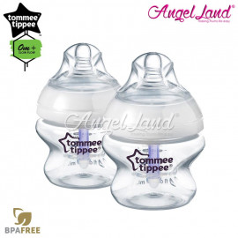 image of Tommee Tippee Closer To Nature Pp Anti Colic Plus Bottle 150ml/5oz Single Pack - 422405/38 (2 PACK)