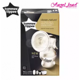 image of Tommee Tippee Closer To Nature Manual Breast Pump 423415/38