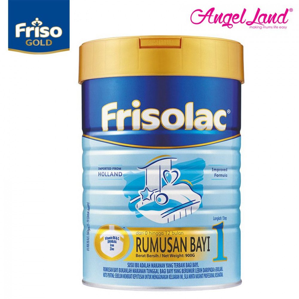 Frisolac Step 1 0-12 Months (900g) Frisolac Step 1 0-12 Months (900g)
