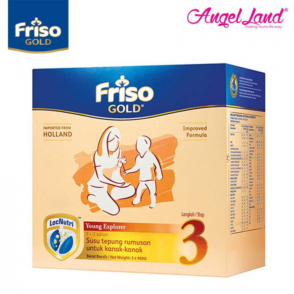 Friso Gold Young Explorer Step 3 Milk Powder (1+years) 1.2kg Friso Gold Young Explorer Step 3 Milk Powder (1+years) 1.2kg