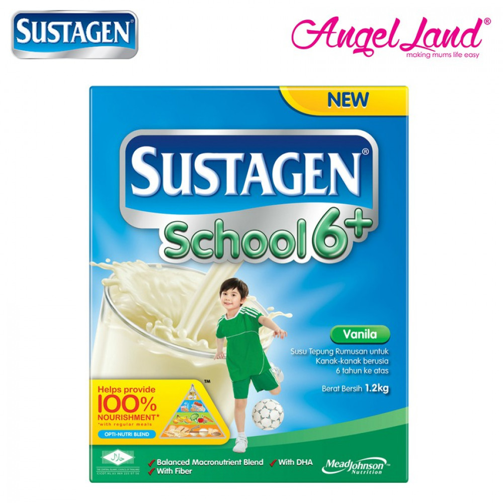 Sustagen School 6+ (6+years) Milk Powder 1.2kg Sustagen School 6+ (6+years) Milk Powder 1.2kg