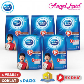image of Dutch Lady New Range Milk Powder-1-3/4-6/6+ (900g x 5 Packs)