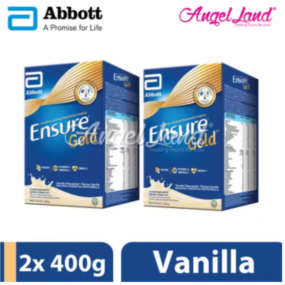 Abbott Ensure Gold (400g) Vanilla (2 Packs) Abbott Ensure Gold (400g) Vanilla (2 Packs)