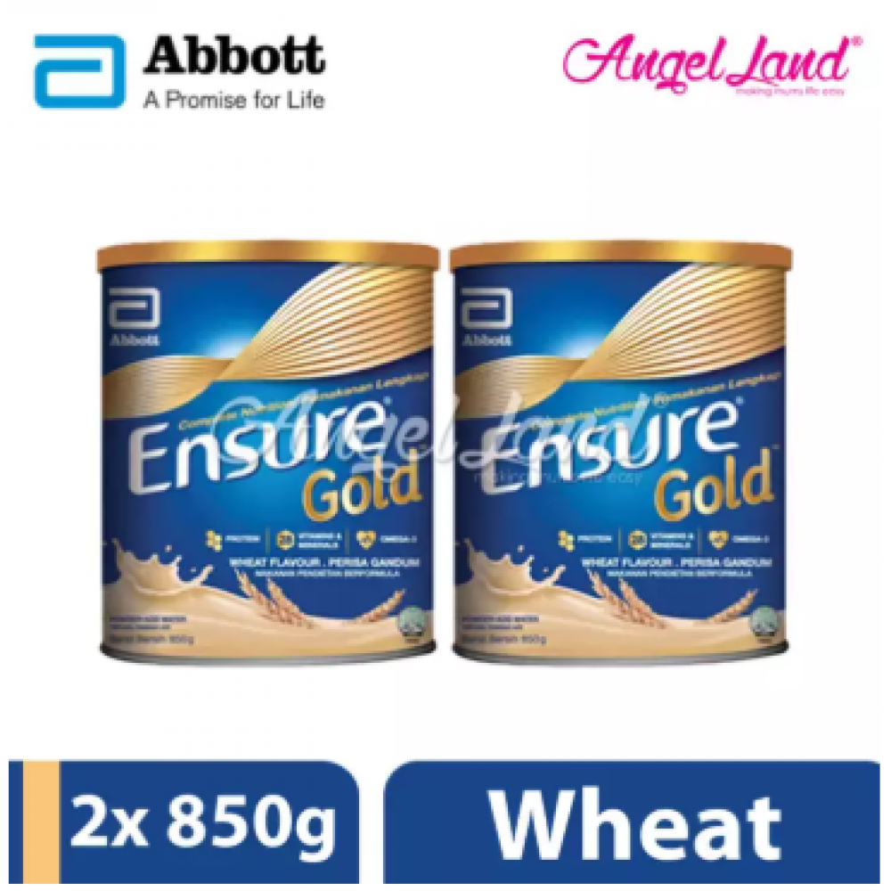 Abbott Ensure Gold +HMB 850g Wheat (2 Tins) Abbott Ensure Gold +HMB 850g Wheat (2 Tins)