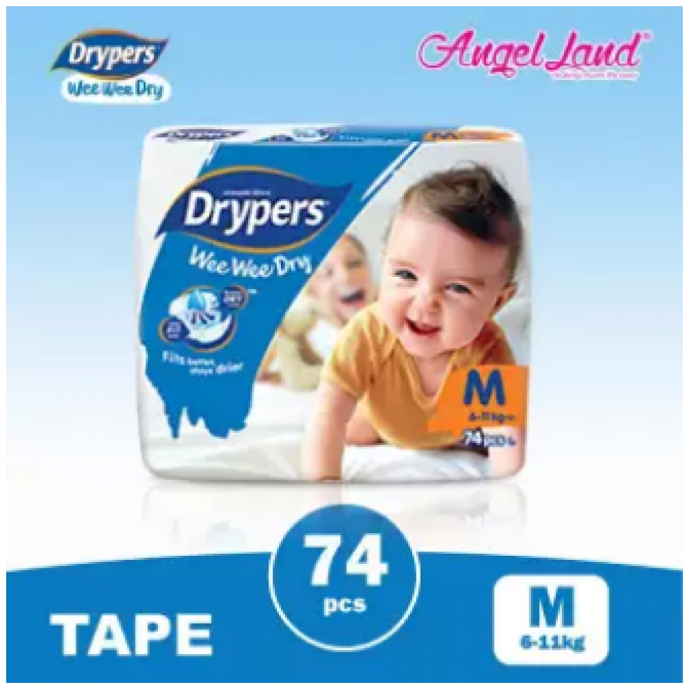 Drypers Wee Wee Dry M74 (1Pack) Drypers Wee Wee Dry M74 (1Pack)