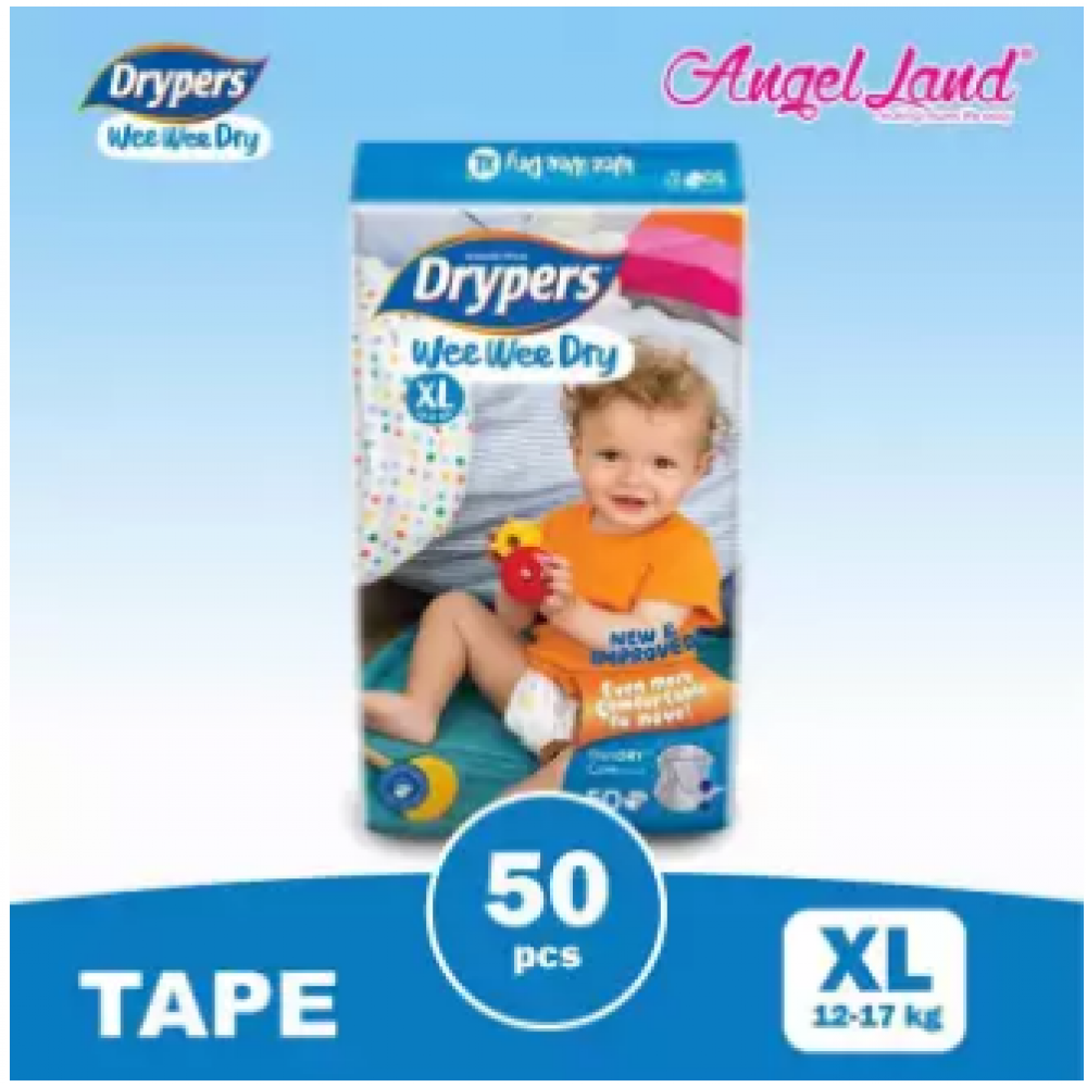 Drypers Wee Wee Dry XL50 (1pack) Drypers Wee Wee Dry XL50 (1pack)