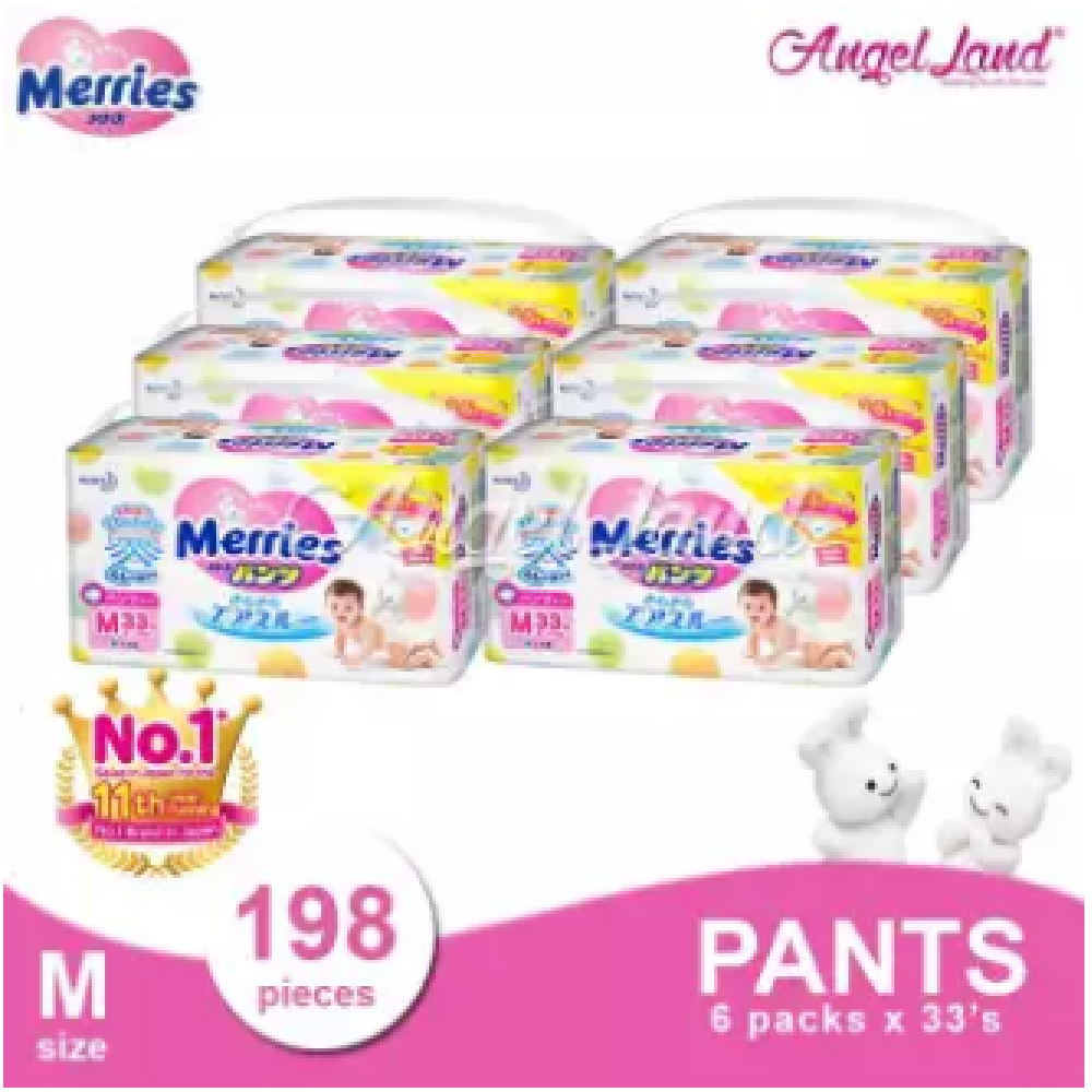 Merries Walker Pants Diaper-M33/L27/XL24 (6 Packs) Merries Walker Pants Diaper-M33/L27/XL24 (6 Packs)