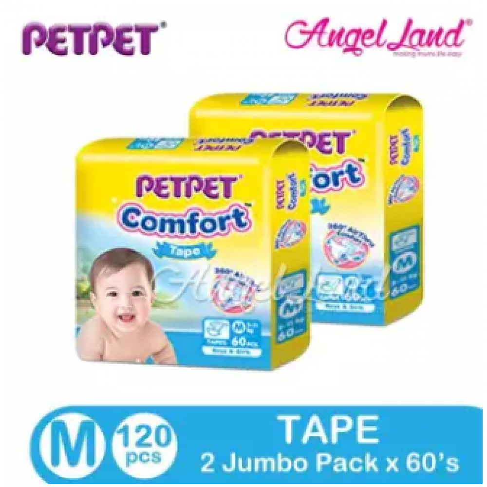 PETPET Comfort Tape Mega Pack M60/L50/XL40 (2Packs) PETPET Comfort Tape Mega Pack M60/L50/XL40 (2Packs)