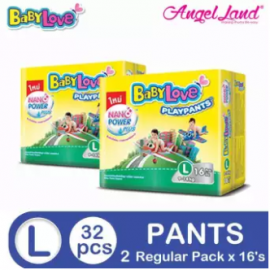 image of BabyLove PlayPants Regular L16 (2 packs) (Exp Date : 11/2019)