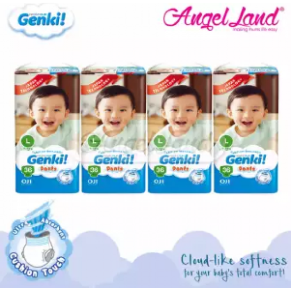 GENKI PANTS JUMBO L36 (4 packs) GENKI PANTS JUMBO L36 (4 packs)