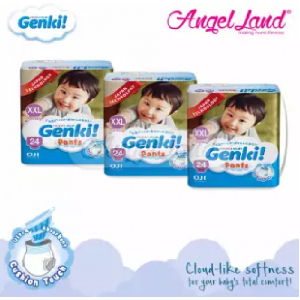 GENKI PANTS JUMBO XXL24 (3 PACKS) GENKI PANTS JUMBO XXL24 (3 PACKS)