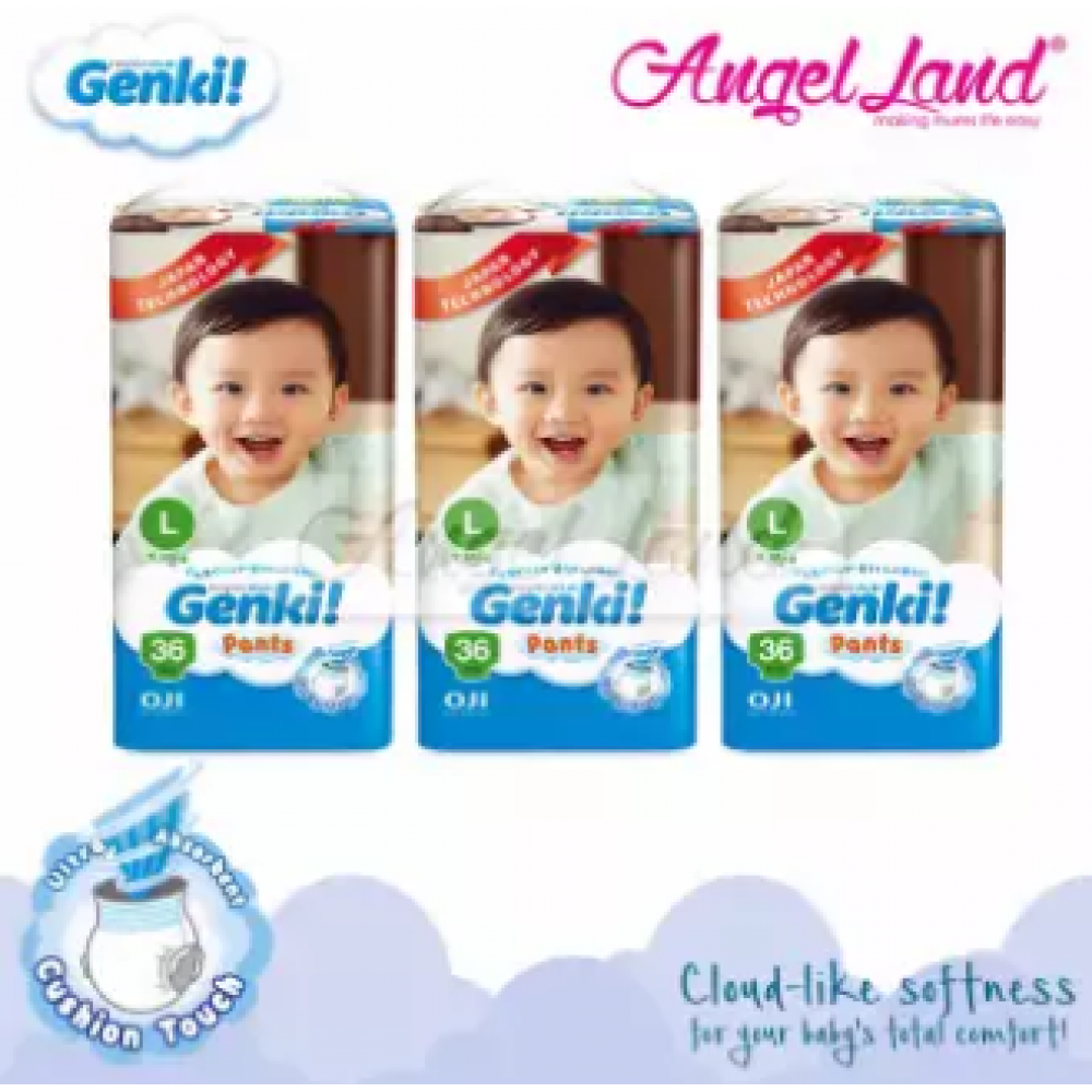 GENKI PANTS JUMBO L36 (3 PACKS) GENKI PANTS JUMBO L36 (3 PACKS)
