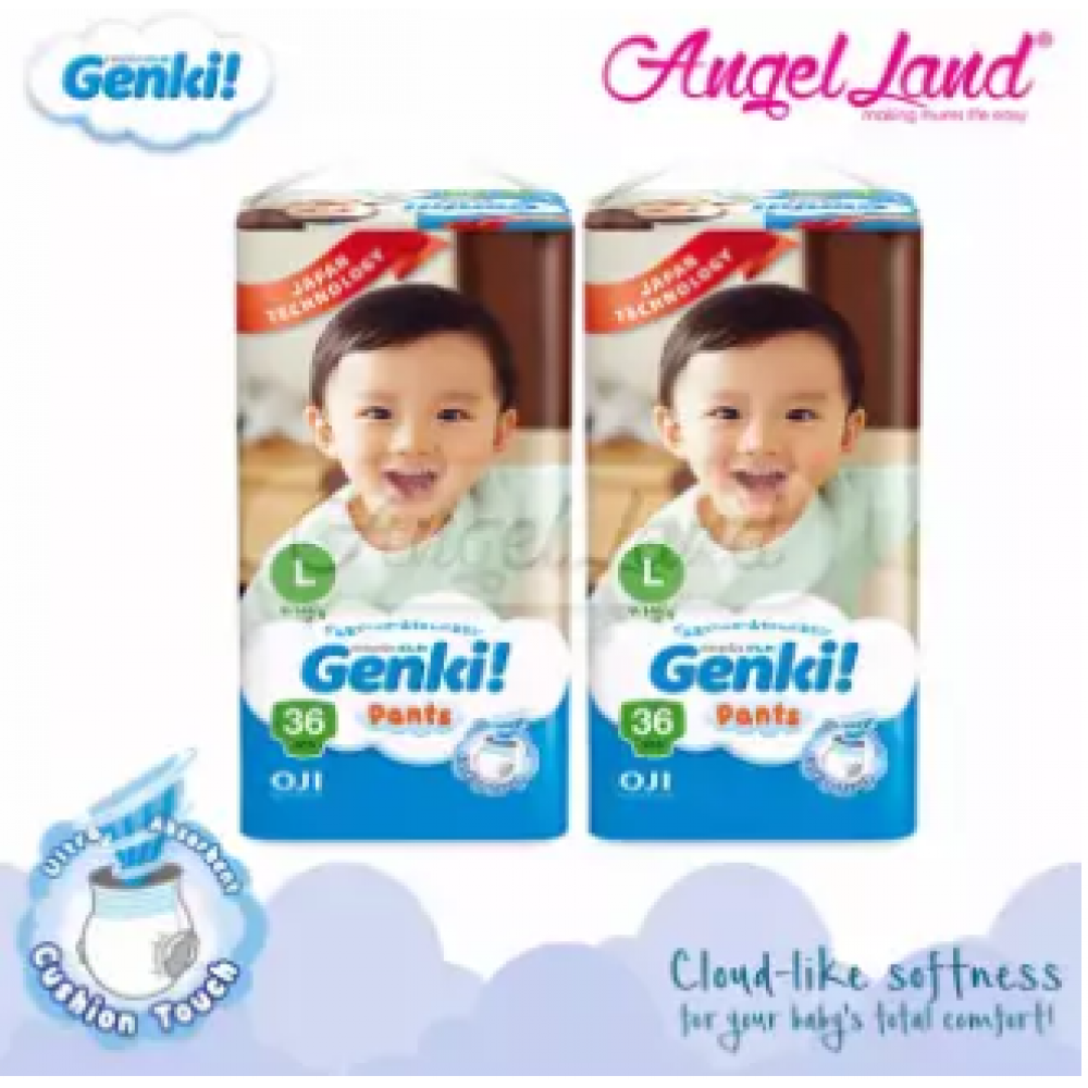 GENKI! PANTS JUMBO L36 (2 PACKS) GENKI! PANTS JUMBO L36 (2 PACKS)