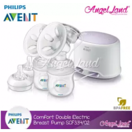 image of Philips Avent Comfort Twin Electric Breast Pump - SCF334/31
