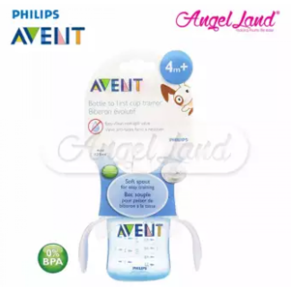 Philips Avent Bottle To 1st Cup Trainer 4m+ SCF625/02 Philips Avent Bottle To 1st Cup Trainer 4m+ SCF625/02
