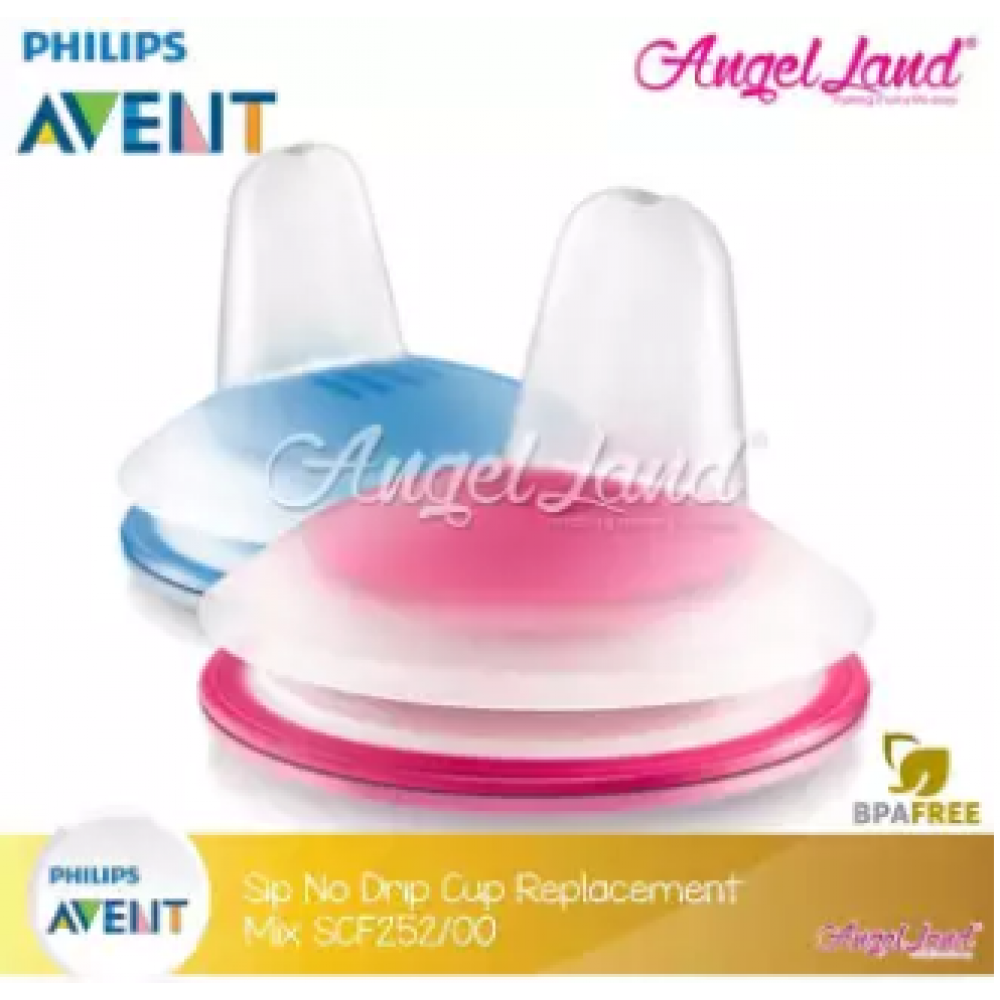 Philips Avent Sip, No Drip Cup Replacement Mix (Blue/Pink) 7oz SCF252/00 Philips Avent Sip, No Drip Cup Replacement Mix (Blue/Pink) 7oz SCF252/00