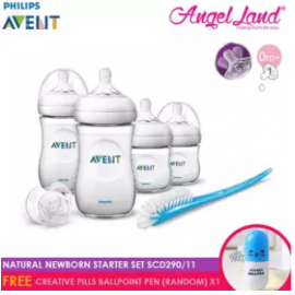 image of Philips Avent Natural Newborn Starter Set SCD290/11 (Free Creative Pills Ballpoint Pen (random) x1)