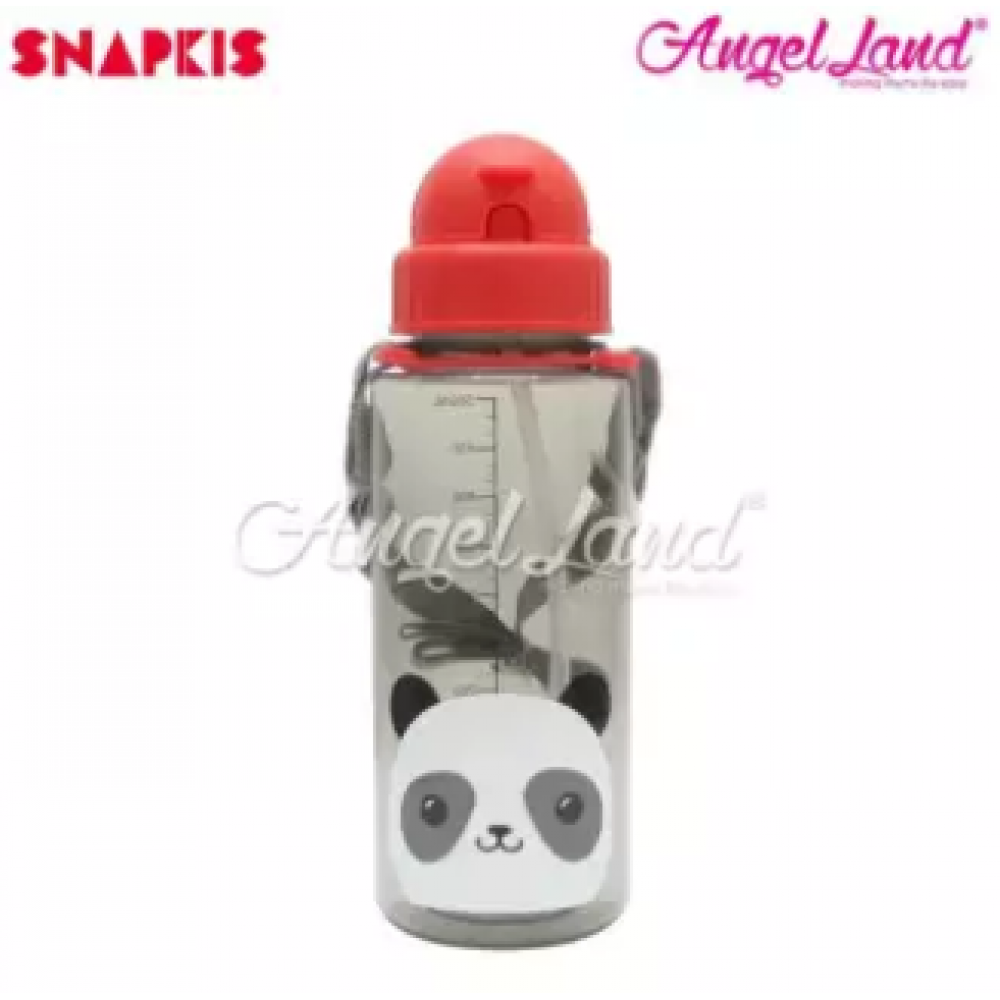 Snapkis Straw Water Bottle 500ml - Panda - SKS11029 Snapkis Straw Water Bottle 500ml - Panda - SKS11029