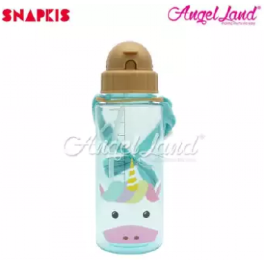 Snapkis Straw Water Bottle 500ml - Unicorn - SKS11031 Snapkis Straw Water Bottle 500ml - Unicorn - SKS11031