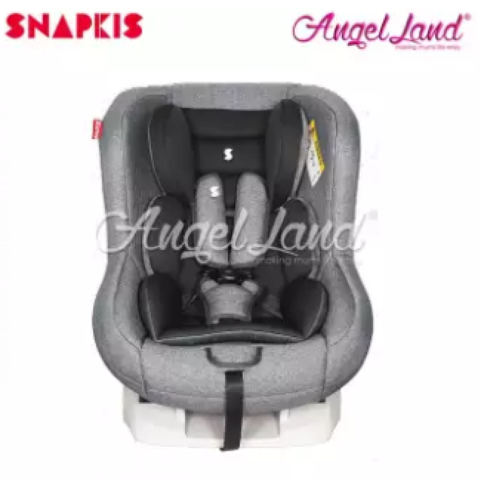 Snapkis Transformer Car Seat Suitable for Child 0-18kg (0m-4y) - Grey Melange / Black Snapkis Transformer Car Seat Suitable for Child 0-18kg (0m-4y) - Grey Melange / Black