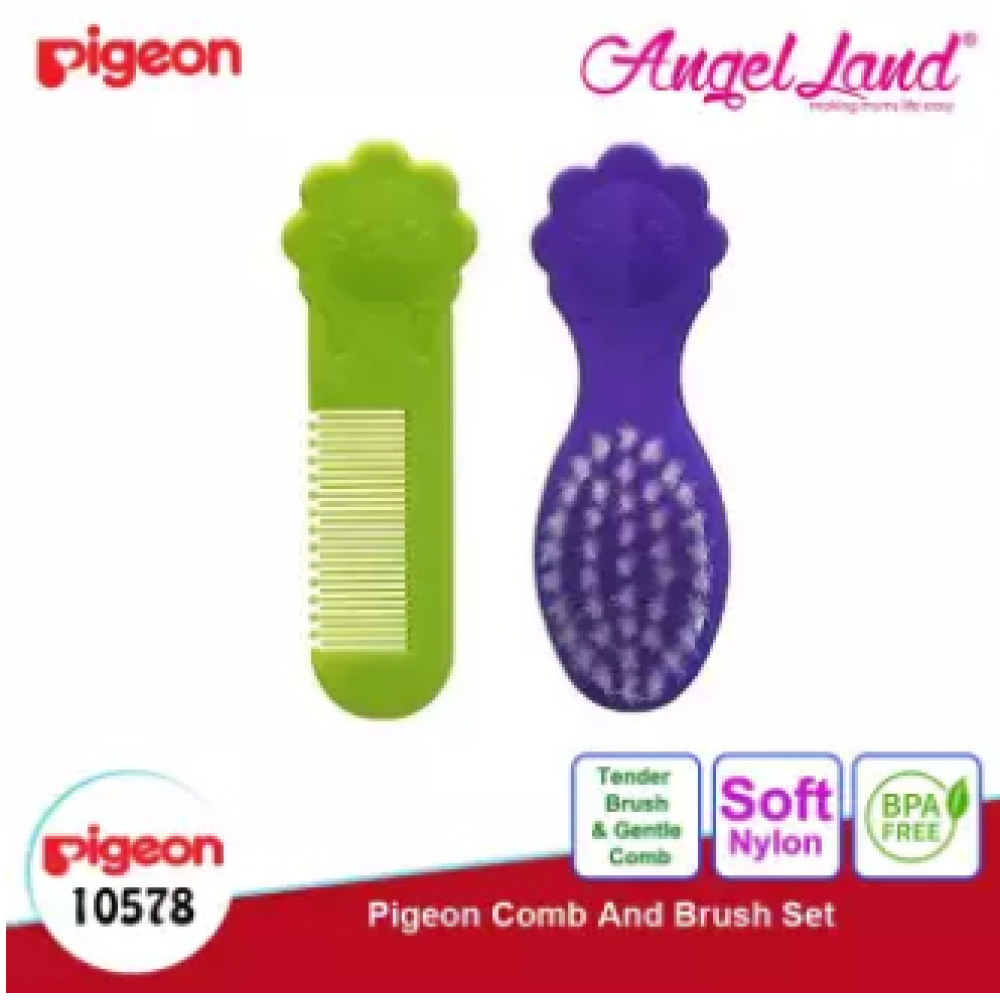 Pigeon Comb and Brush Set -10578 Pigeon Comb and Brush Set -10578
