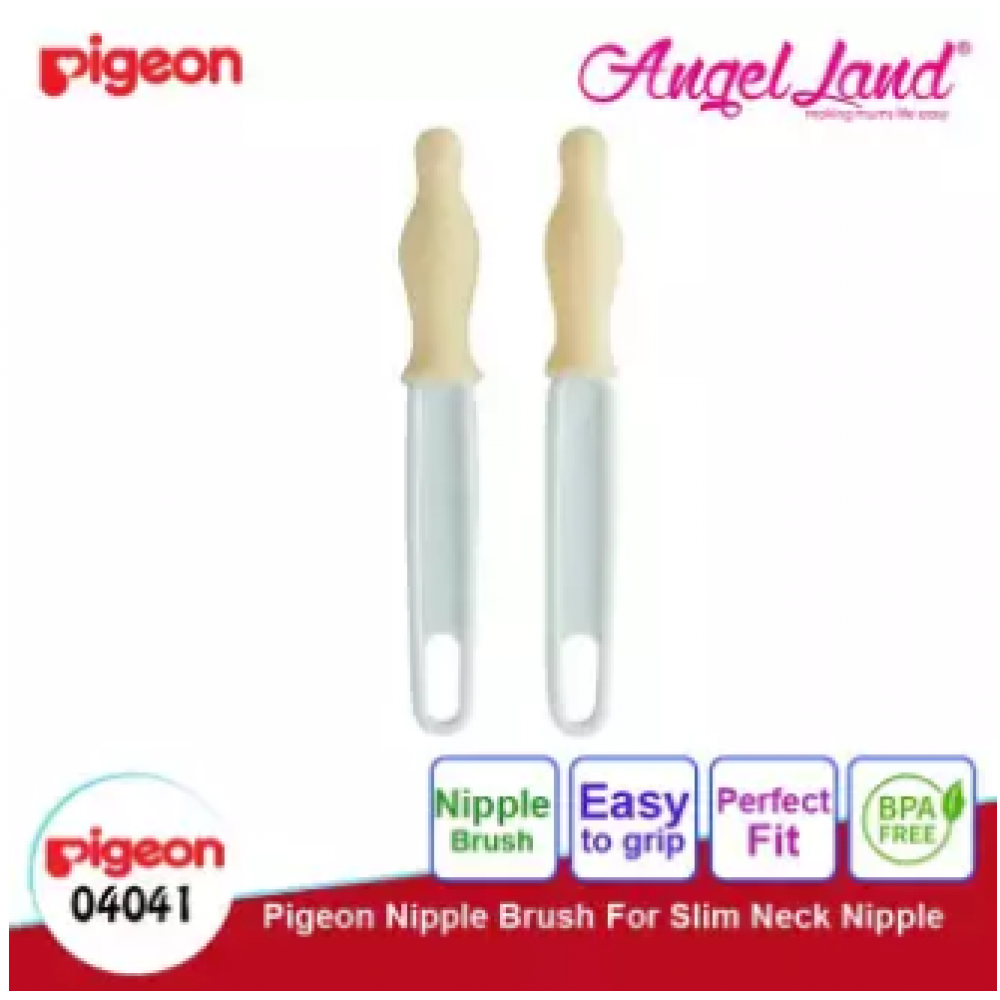 Pigeon Nipple Brush 04040/04041 - For Standard Neck Nipple (04041) Pigeon Nipple Brush 04040/04041 - For Standard Neck Nipple (04041)