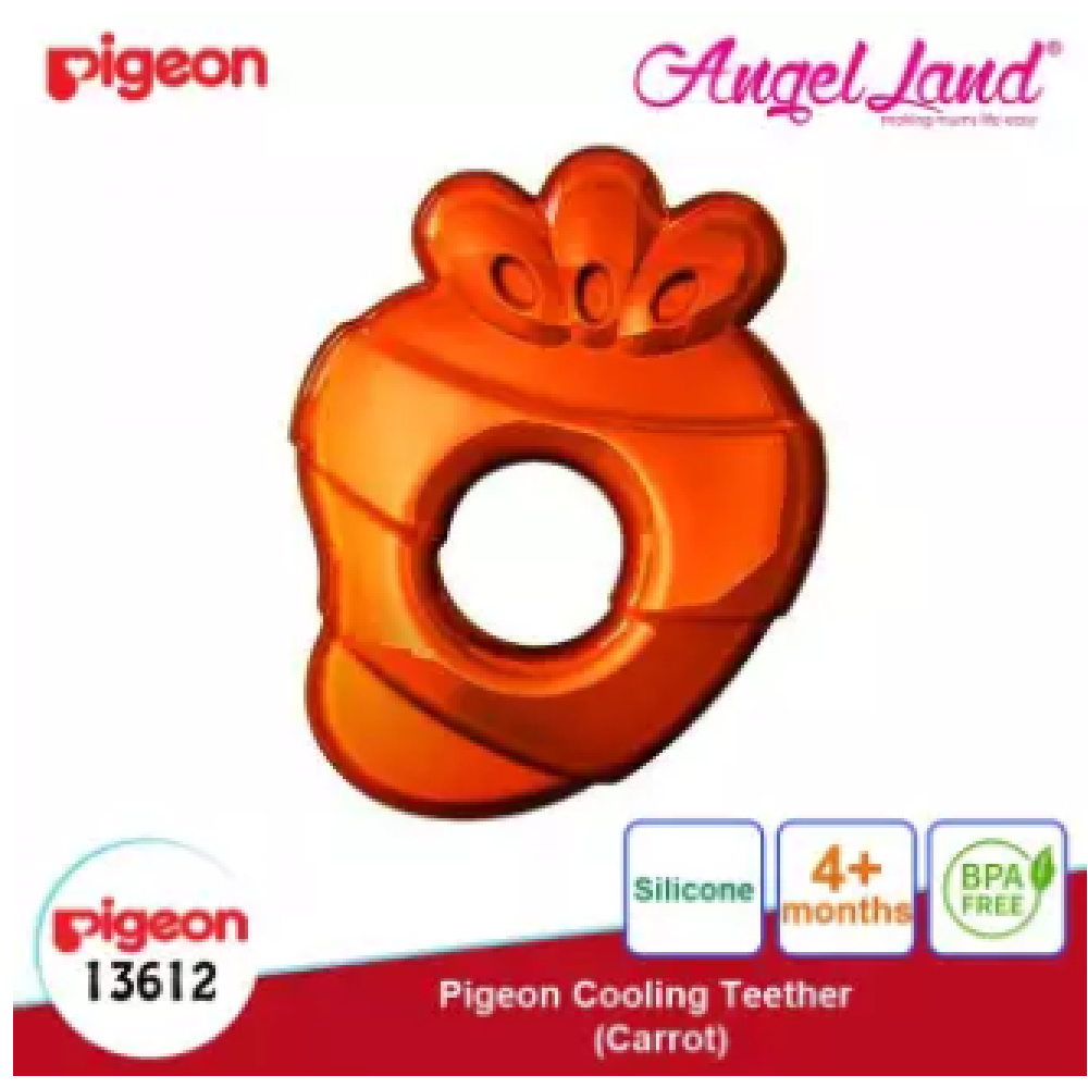 Pigeon Cooling Teether (4 months+) - Carrot (13612) Pigeon Cooling Teether (4 months+) - Carrot (13612)