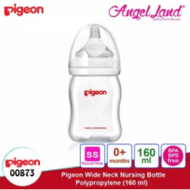 image of Pigeon Wide-Neck Nursing Bottle PP (Polypropylene) 160ml - 00873