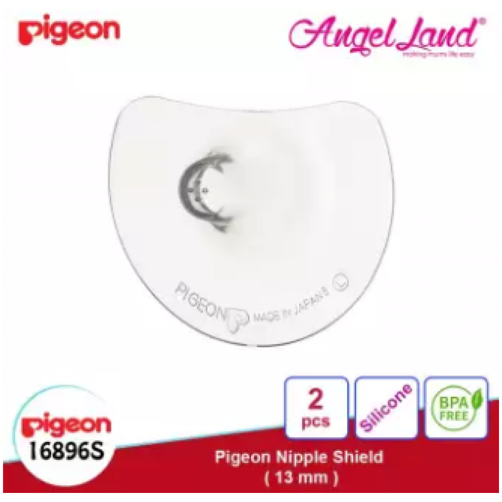 Pigeon Natural Fit Silicone Nipple Shield 13mm PG26227 - 16896S Pigeon Natural Fit Silicone Nipple Shield 13mm PG26227 - 16896S