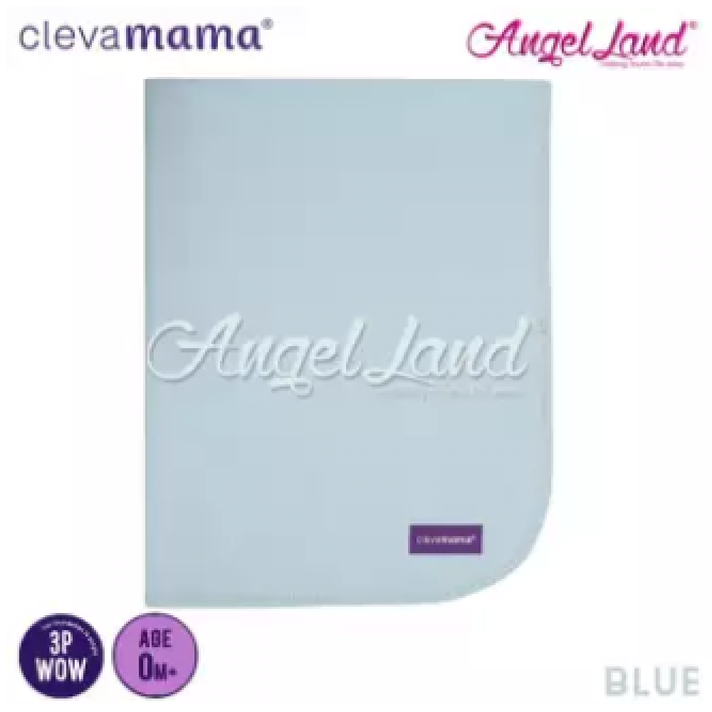 Clevamama Tencel Toilet Training Sleep Mat 70x90cm – Blue Clevamama Tencel Toilet Training Sleep Mat 70x90cm – Blue
