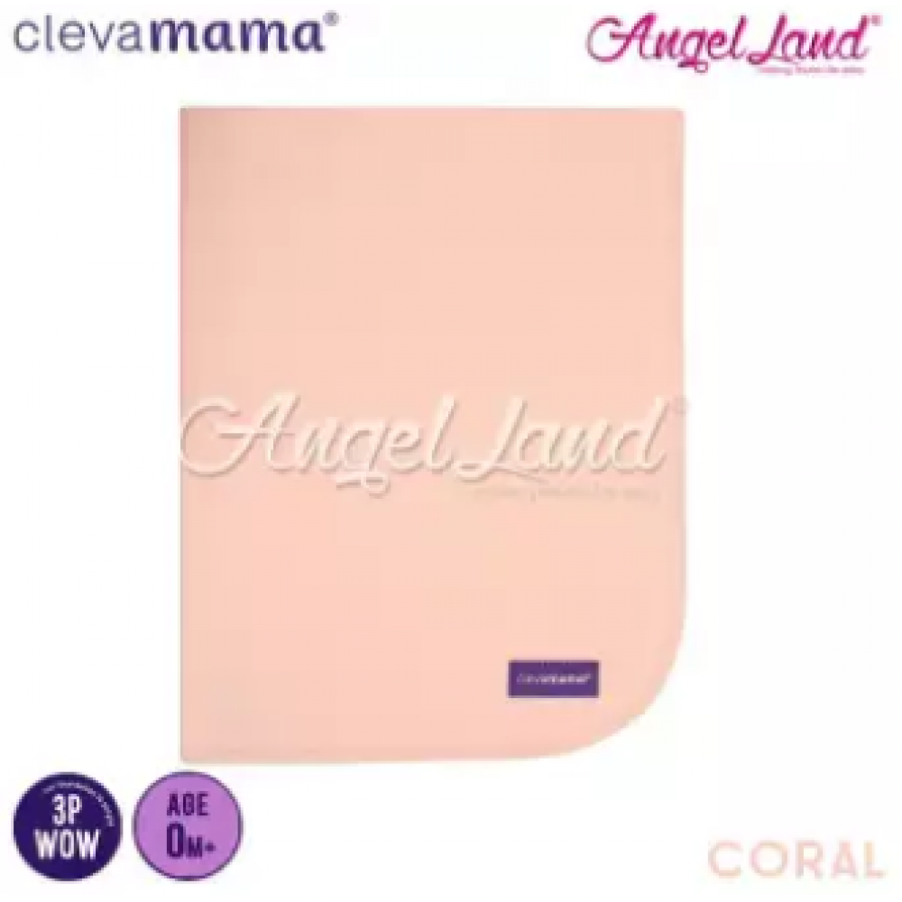 Clevamama Tencel Toilet Training Sleep Mat 70x90cm –Coral Clevamama Tencel Toilet Training Sleep Mat 70x90cm –Coral